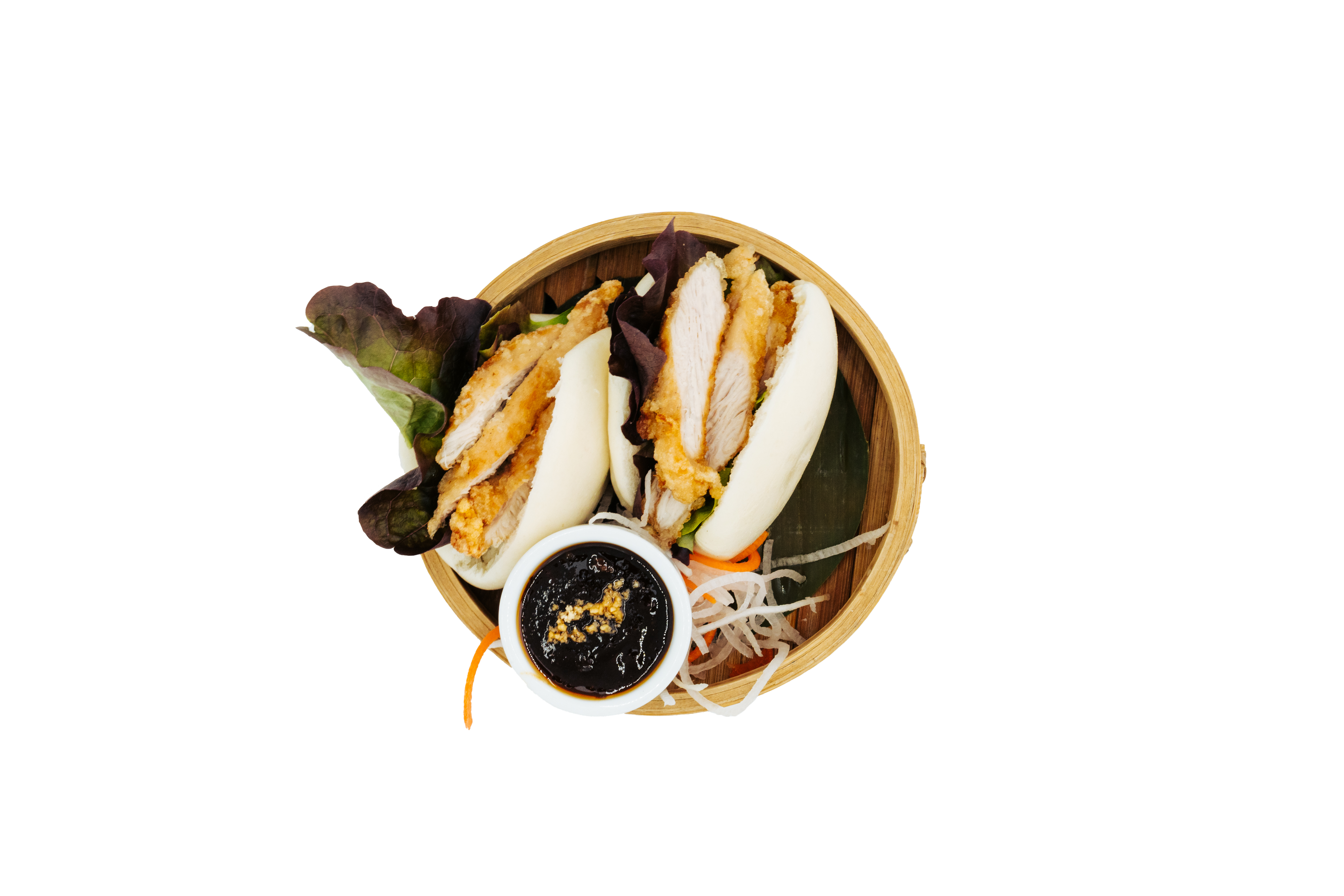 <span style="font-weight: 700;">BAO CHICKEN (1 Stück)</span><br>