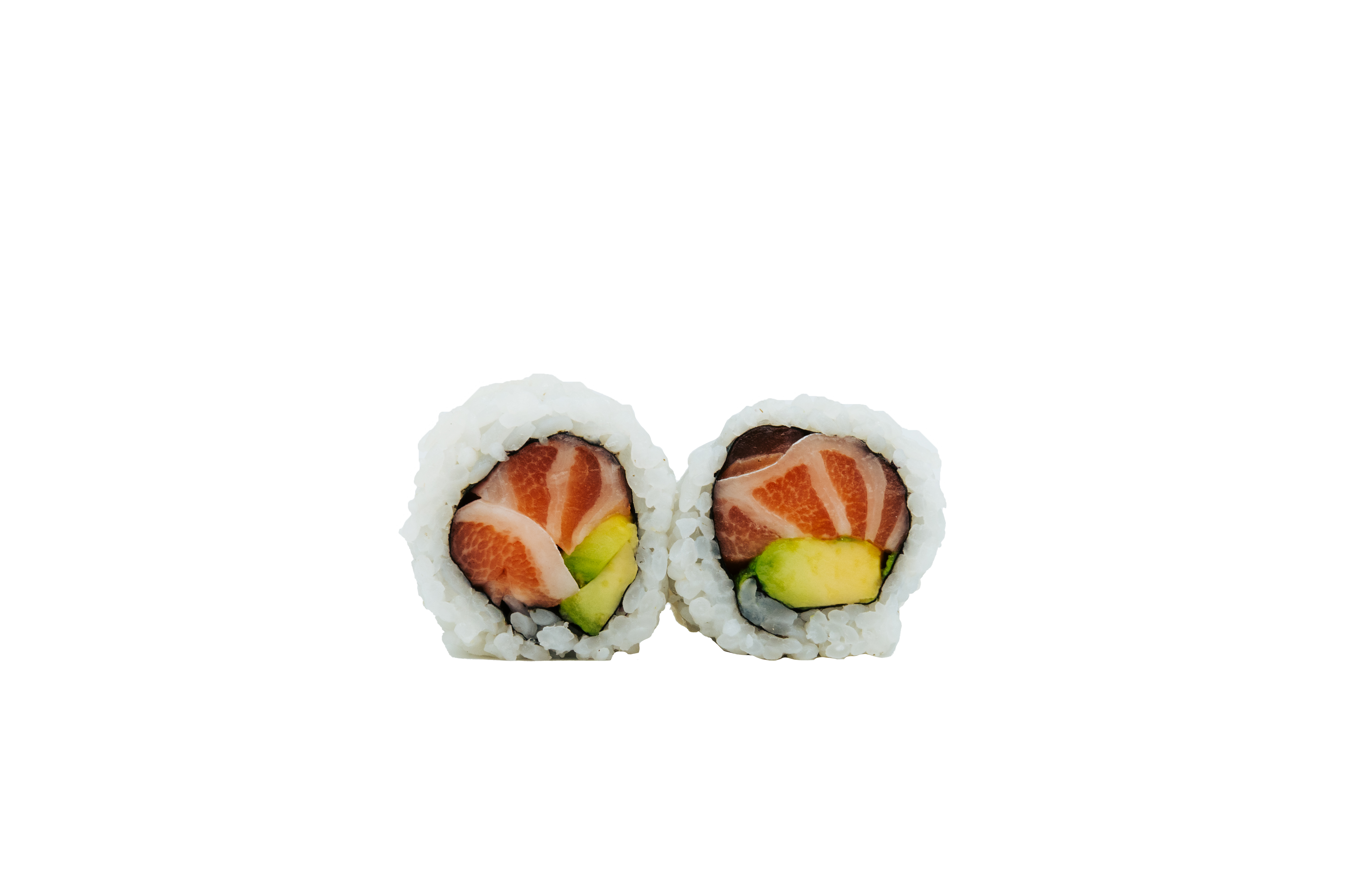 <span style="font-weight: 700;">URAMAKI - SAKE AVO&nbsp;(5 Stück)</span><br>