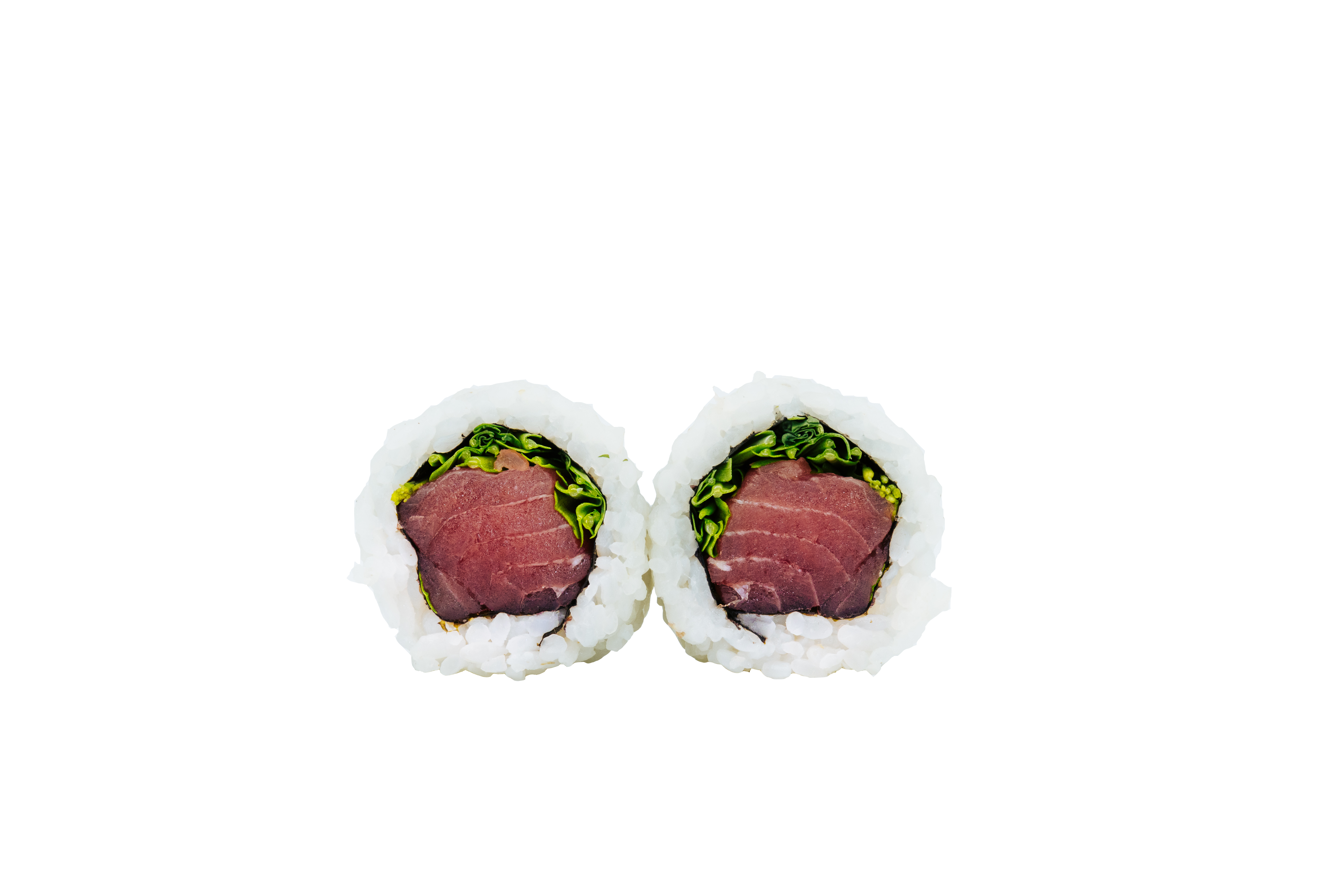 <span style="font-weight: 700;">URAMAKI - Tuna ruccula&nbsp;(5 Stück)</span><br>