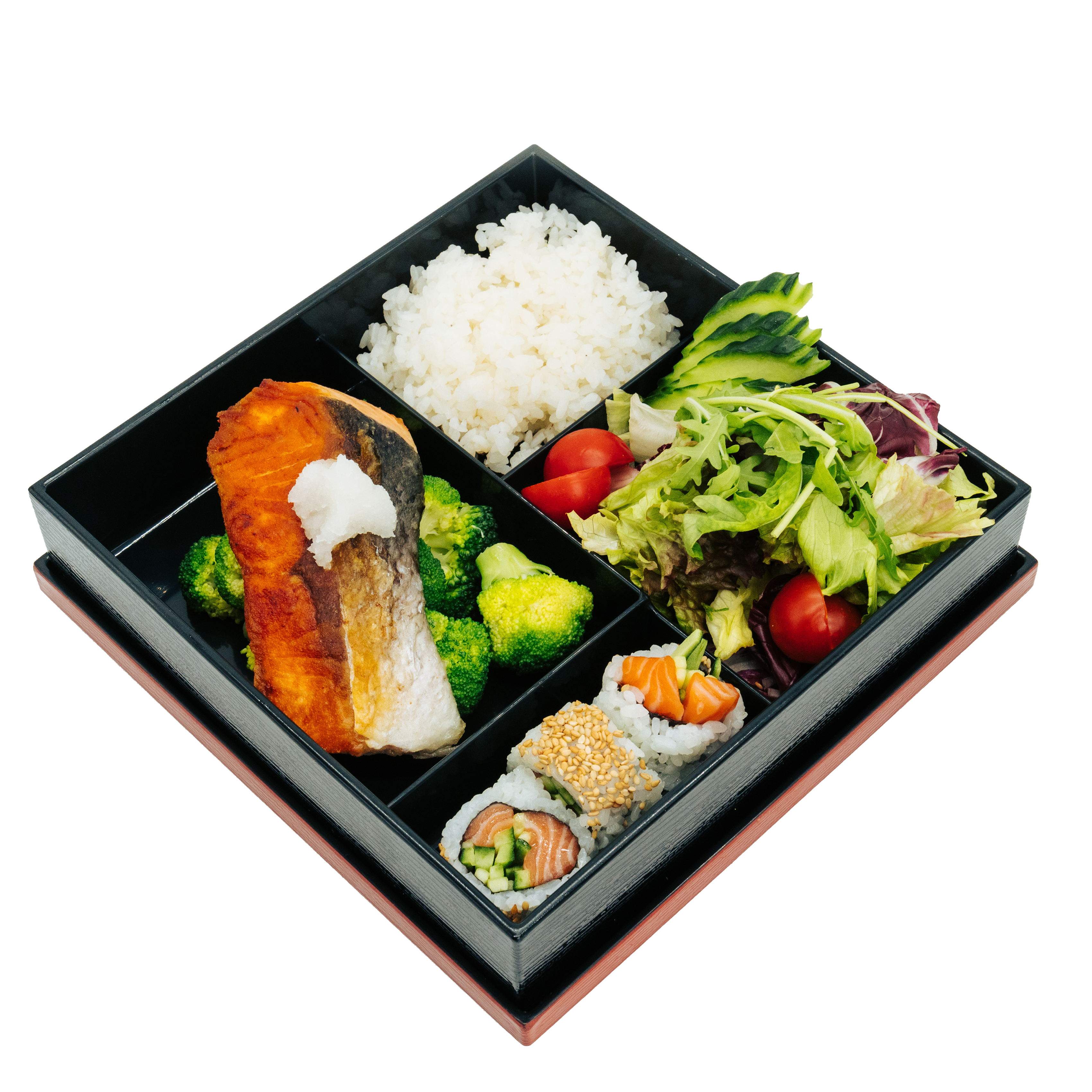<span style="font-weight: 700;">LUNCH BENTO BOX FISCH&nbsp;</span><br>