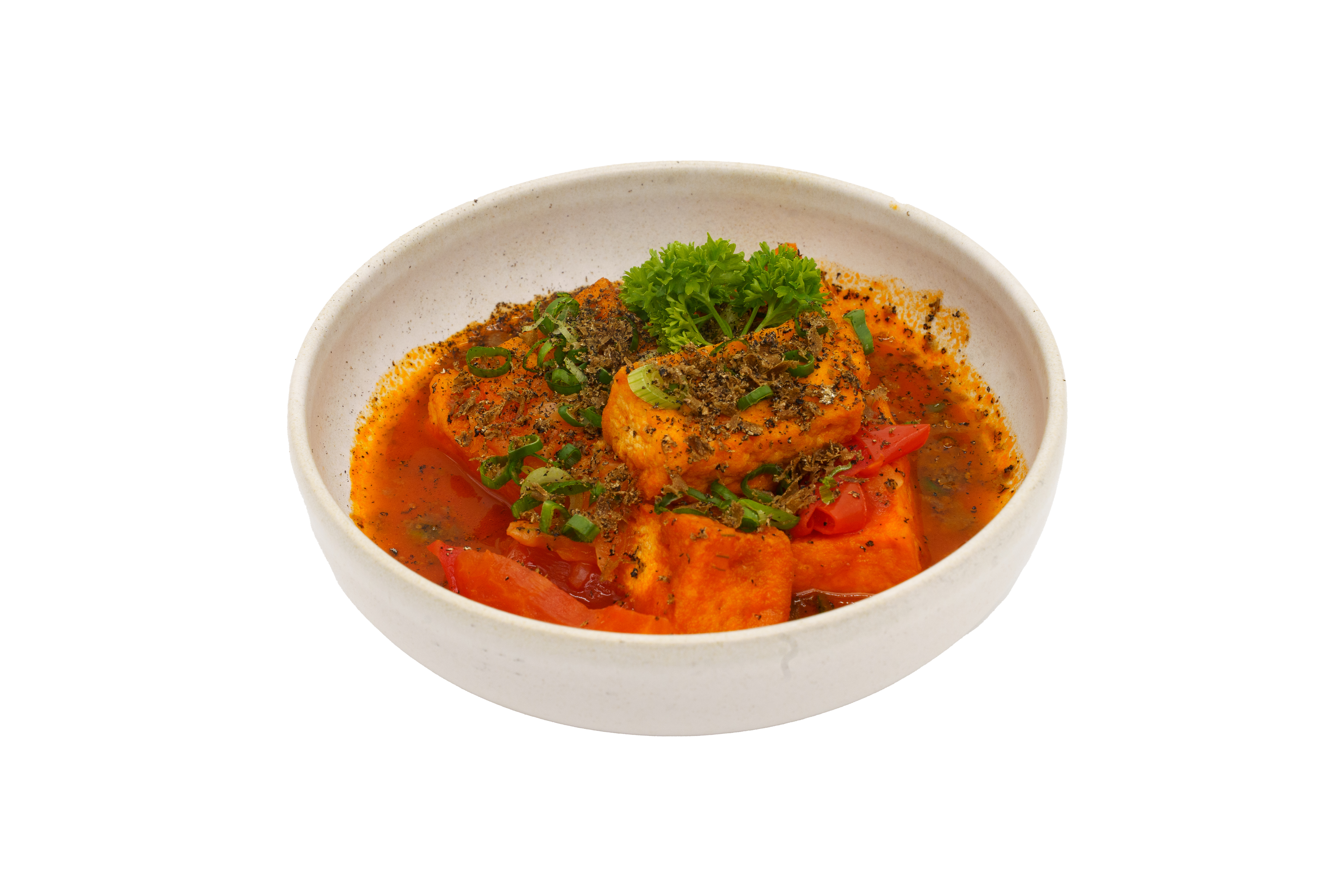<span color-type="color" style="color: #ffffff;"><span style="font-weight: 700;">TOMATO TOFU TROFFLE&nbsp;</span></span><br>